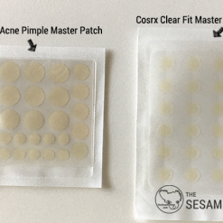 Cosrx Clear Fit Master Patch vs Cosrx Acne Pimple Master Patch - size